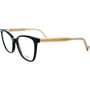LIU JO LJ2723 Womens Plastic Eyeglass Frame 001 Ebony 52-17 Spring Hinges w Case